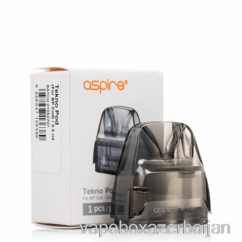 Vape Baku Aspire TEKNO Replacement Pods [BP] 3.5mL Pod - Coil Not Incl.